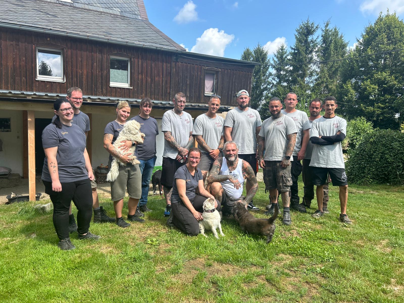 Harte Hunde bei Hoffnung für Tiere e.v.